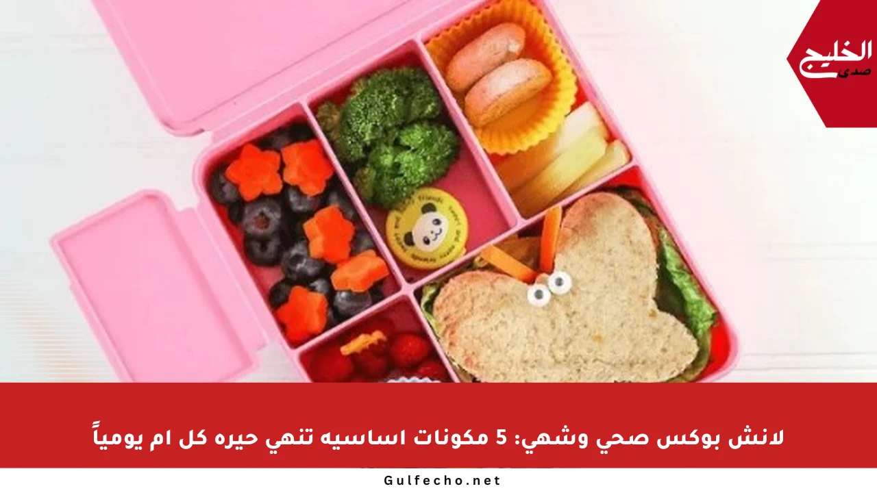 لانش بوكس صحي وشهي: 5 مكونات أساسية تنهي حيرة كل أم يومياً